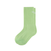 Crew Socks - Sour/White