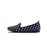 Women's Market Flat - Midnight/White Polka Dot