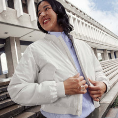 Women's Mist Bomber Jacket - Dark Moss