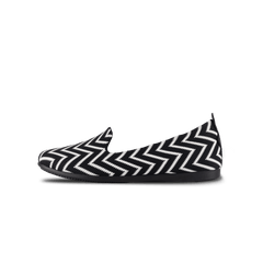 Women's Market Flat - Black/Light Dune Chevron