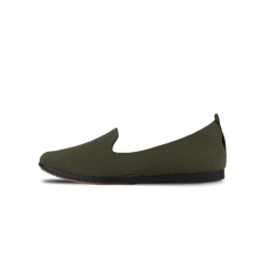 Women's Market Flat - Dark Olive/Black