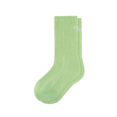 Crew Socks - Sour/White