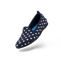Women's Market Flat - Midnight/White Polka Dot