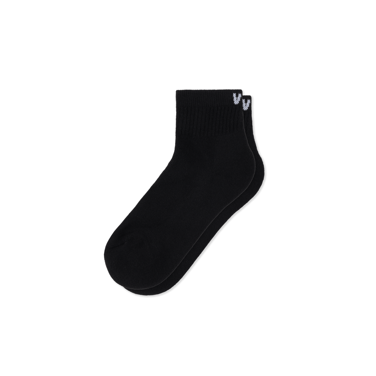 Mid Crew Socks - Black
