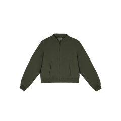 Women's Mist Bomber Jacket - Dark Moss