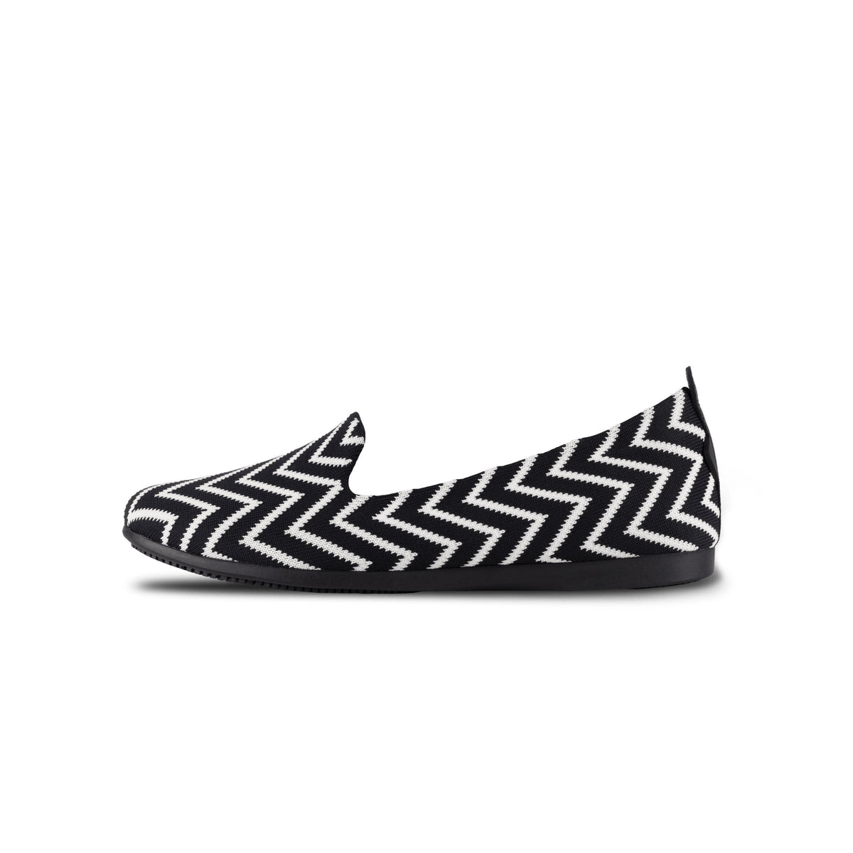 Women's Market Flat - Black/Light Dune Chevron