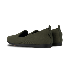 Women's Market Flat - Dark Olive/Black