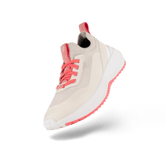 Women's Stormburst Low Top - Shell/Hyperpink